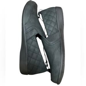 J Sport Memory Foam Comfort Black Slip-On Black Shoes Size 6 NIB NEW